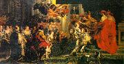 Peter Paul Rubens The Coronation of Marie de Medici Spain oil painting artist